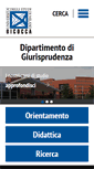Mobile Screenshot of giurisprudenza.unimib.it