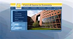 Desktop Screenshot of economia.unimib.it