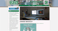 Desktop Screenshot of bioinformatica.unimib.it